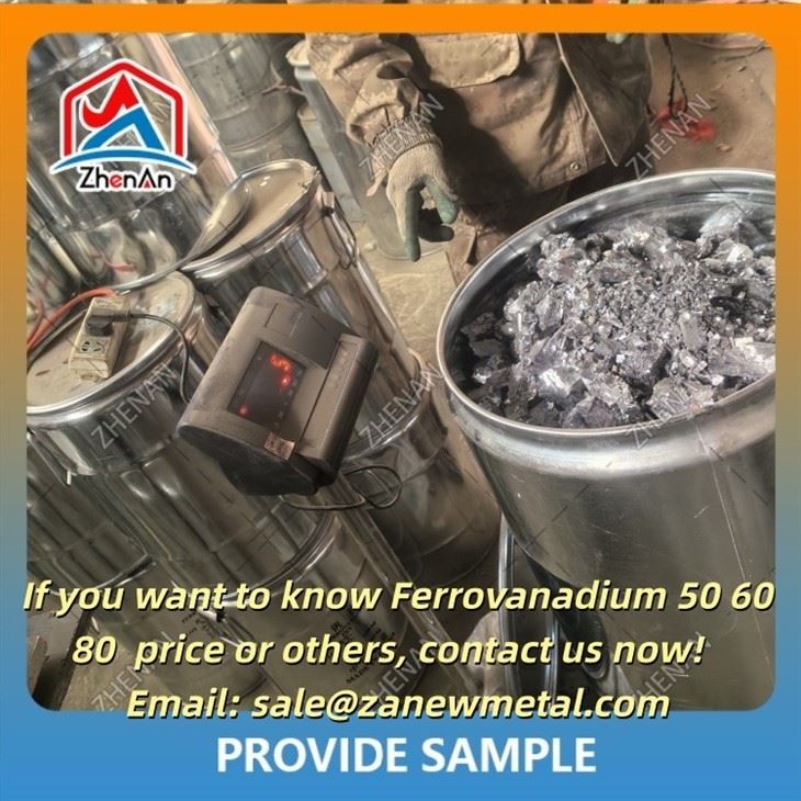 Ferro Vanadium 50% Min Lumps factory